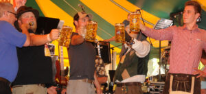 Stein Holding Contest at Bavarian Blast